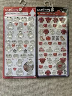 正規品　希少　ベイマックス　ボンボンドロップシール　2種セット