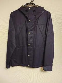 SOPHNET. フード付きダウンジャケット ネイビー