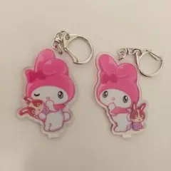 MY MELODY ❤︎ KUROMI × 宇佐美 アクリルキーホルダー