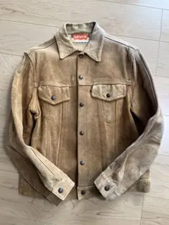 美品 Levis リーバイス 60s Big E 3rd スウェード トラッカー