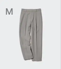UNIQLO ヒートテックタックテーパードパンツ　サイズＭ　グレー　ユニクロ