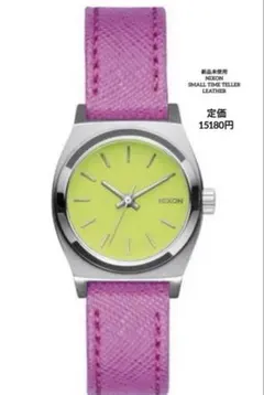 NIXON SMALL TIME TELLER LEATHERのサムネイル