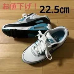 Nike Air Max 90 ホワイト/ブラック/ターコイズ