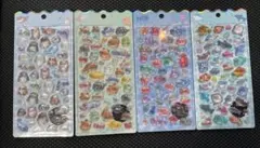 【正規品】【新品未使用】水族館限定　ボンボンドロップシール　4種　セット