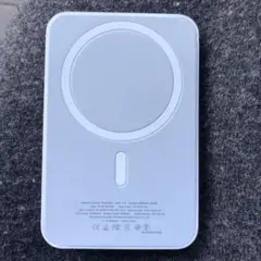 マグネット モバイルバッテリー ホワイト 10000mA PSEマークつき