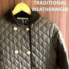 【雰囲気◎】TRADITIONAL WEATHERWEARダブル仕立キルティング