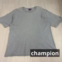 Champion グレー Tシャツ　古着　大きめサイズ
