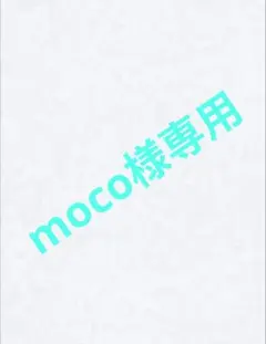 moco様 リクエスト 2点 まとめ商品