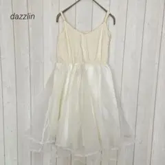 ダズリン キャミソールミニワンピース チュールワンピース