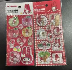 韓国限定 サンリオ マイメロ 50周年 レトロウォーターシール マイメロディ