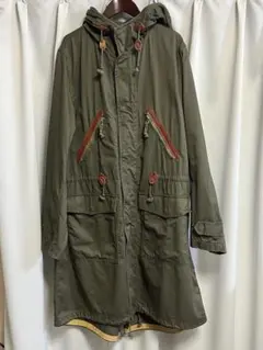 美品 バブアー×ホワイトマウンテニアリング マウンテンコート
