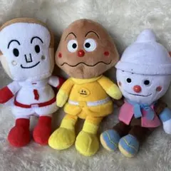 アンパンマン しょくぱんまん コキンちゃん ぬいぐるみ 3体セット バラ売り可〇