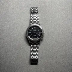 CITIZEN ソーラーH415-S033004 Eco-Drive 黒文字盤 - メルカリ