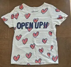 値下げ！rough 半袖Tシャツ ハートいっぱいのサムネイル