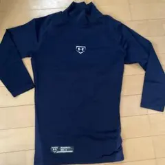 Under Armour ネイビー 長袖アンダーシャツ SM