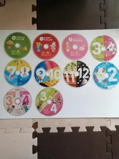 こどもちゃれんじ DVD 15枚セット（内おまけ1枚）ベネッセ　4～6歳用