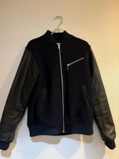 COEN 牛革×ウールスタジャン　M