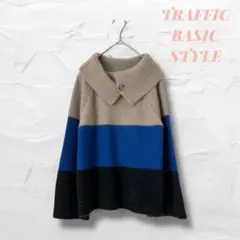 トラフィックベーシックスタイル ニット セーター カシミヤ混 日本製