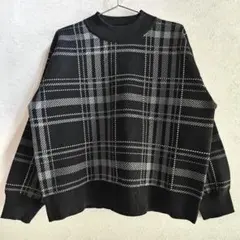 しまむら HK WORKS LONDON スウェット風ニット LL レディースのサムネイル