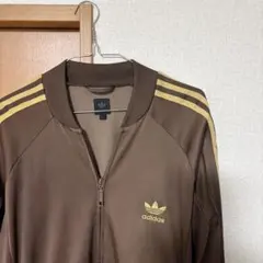  Originals サテン トラックジャケット ブラウン Y2K adidas Originals サテン トラックジャケット ブラウン Y2K - メルカリ