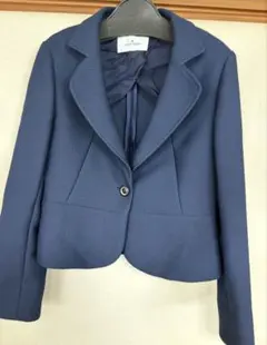 courreges クレージュ テーラードジャケット ネイビーのサムネイル