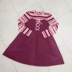 anyFAM ワンピース　裏起毛　120cm