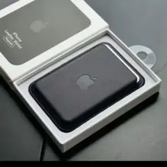 iPhone 純正互換　レザーウォレット黒　MagSafe（箱なし）