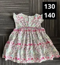 ANNASUI mini 花柄 トップス L ハローキティコラボ　130 140