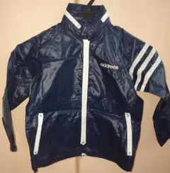 昭和 レトロ 光沢 ウインドブレーカー ナイロン ジャケット addrees