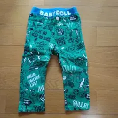 BABYDOLL キャラクター パンツ 90cm グリーン