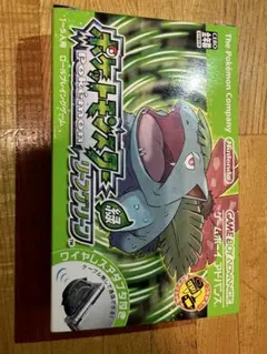 アダプタ欠品　ポケットモンスター GBA リーフグリーン　美品