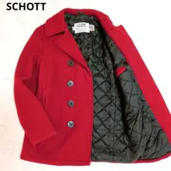 【超希少44サイズ】ショット ピーコート USA製 10ボタン キルティング 超希少44サイズ】ショット ピーコート USA製 10ボタン キルティング
