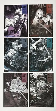 鬼滅の刃 柱展 キャラクターアートビジュアルステッカーセット