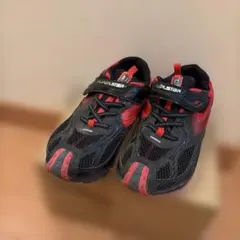 SUPERSTAR スニーカー ブラック レッド　22㎝のサムネイル