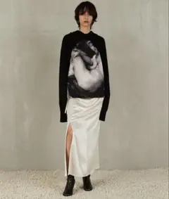 【プランクプロジェクト】サテンロングスカート /Satin Long Skirt