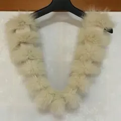 防寒［ マフラー｜襟巻き｜ネックウォーマー ］白系 ベージュ系 ふわふわ