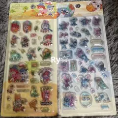 ディズニー　立体シール　スティッチ　ズートピア2 まとめ売り　即購入⭕️