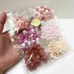 値下げ中！【シーリングワックス 】計250個／ピンク系／ラッピングでお届け♪