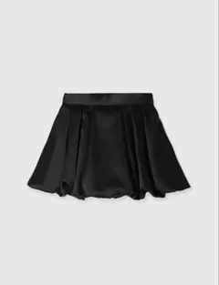 新品タグ付 エイミーイストワール サテンバルーンスカート ブラック