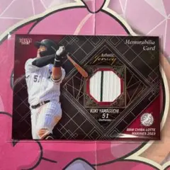 山口航輝選手メモラビリアカード