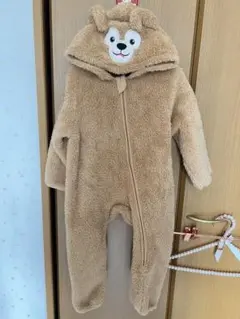 公式　ダッフィー　ロンパース　90センチ　カバーオール