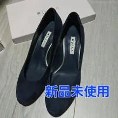 ダイアナ　パンプス　ネイビー　スウェード お受験 結婚式