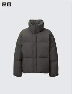 ユニクロ　ダウン　パテッドボリュームジャケット