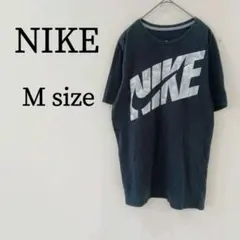 NIKE ナイキ 半袖 Tシャツ スポーツウェア ビッグロゴ ブラック M
