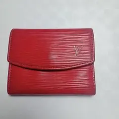 LOUISVUITTON　エピ　レッド　　コインケース　小銭入れ　赤