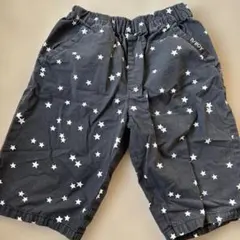 n/boy 星柄ハーフパンツ 130 黒