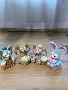 Disney 東京ディズニーシー ダッフィー＆フレンズ　スナックケース　4種