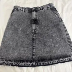 LEPSIM グレー デニムタイトスカート Fのサムネイル