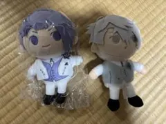 ブルーロック展　きみとふれんず　ミニマスコットキーホルダー　凪誠士郎、御影玲王