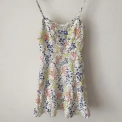 ワンピース　レッセパッセ　花柄　フラワー　36 キャミソール